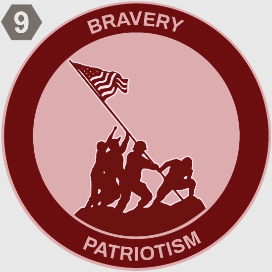 BRAVERY/PATRIOTISM